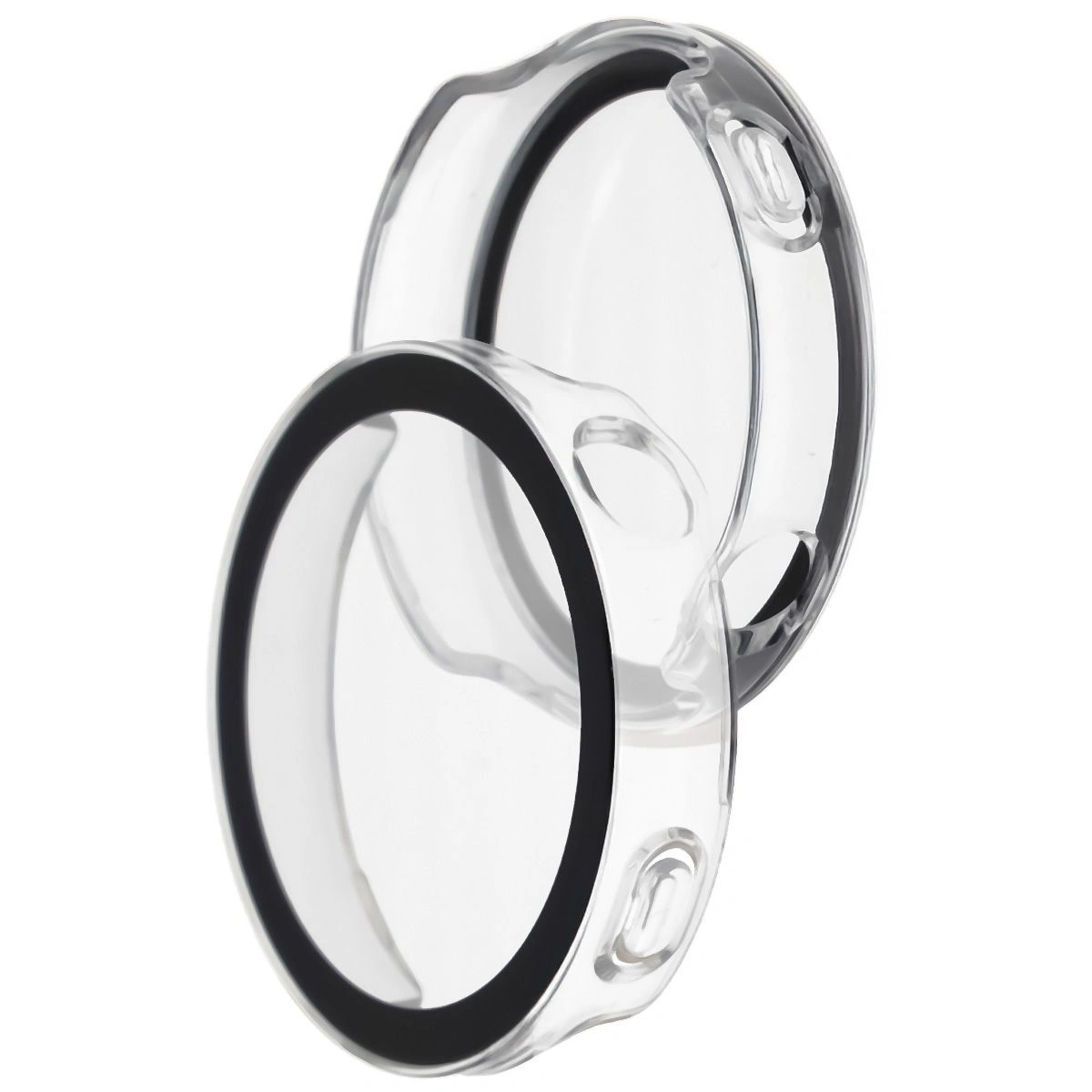 Etui z wbudowanym szkłem Bizon Case Watch Adamo do Huawei Watch GT6 41 mm